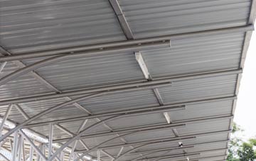 installing High Bentham metal roofing